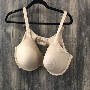 Bali beige underwire full coverage bra size 42D